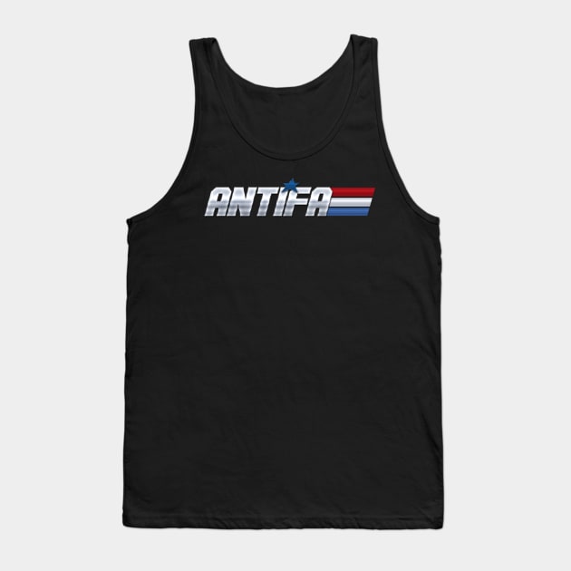 Antifa: Real American Heroes Tank Top by UnlovelyFrankenstein